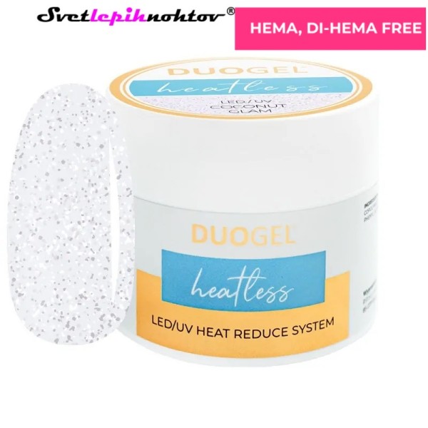 DUOGEL Heatless gel, coconut glam, 3v1 gel