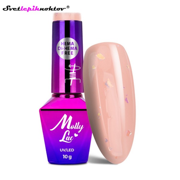 MollyLac Sparkling French Little shine HEMA/Di-HEMA Free, 10g št. 700