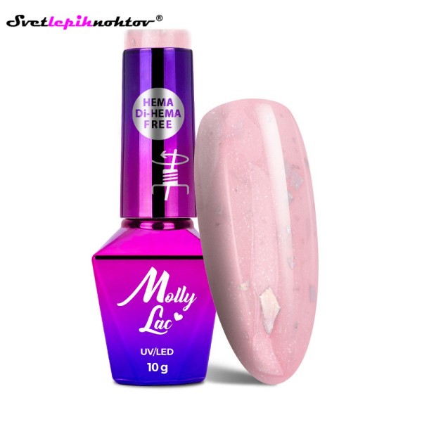 MollyLac Sparkling French Simple flash HEMA/Di-HEMA Free, 10g št. 707