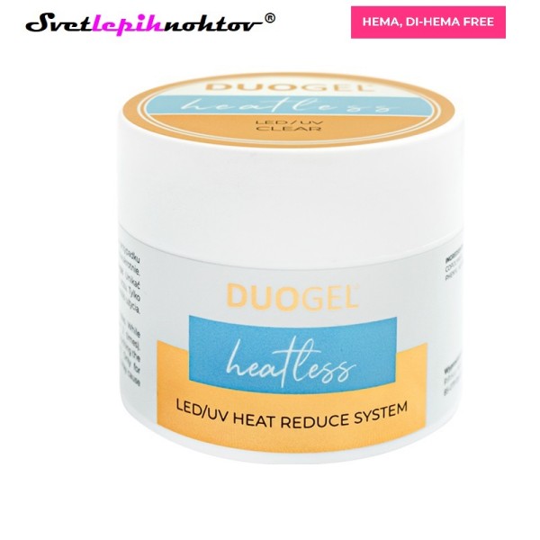 DUOGEL Heatless gel, clear, 3v1 gel